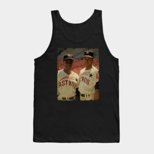 Joe Morgan and Sonny Jackson in Houston Astros Tank Top